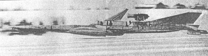 Alekseyiev SM-1 lors d'un vol d'essai