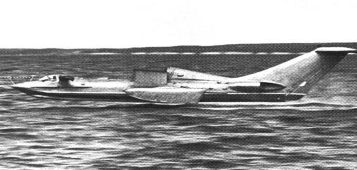 Alekseyiev SM-5 en vol de croisière