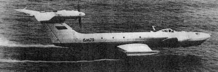 Alekseyiev SM-6 en vol de croisière