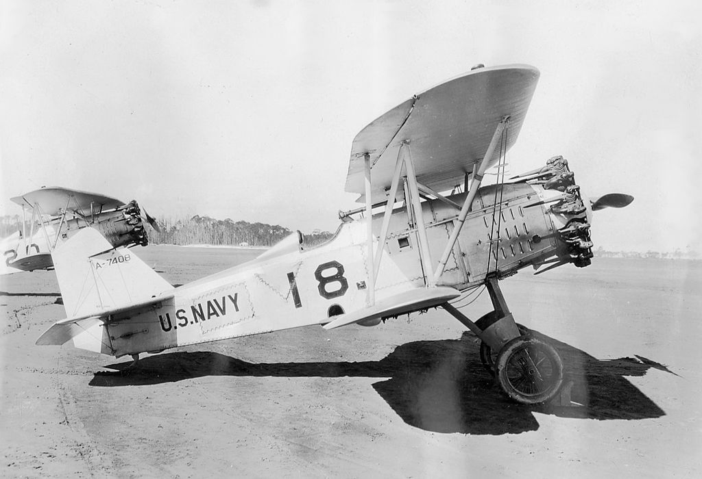 Curtiss F6C-4 Hawk vu de profil