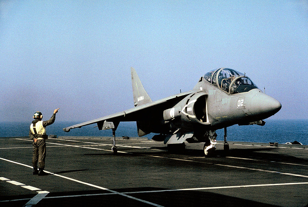 McDonnell Douglas AV-8 Harrier II (TAV-8B) de la marine italienne