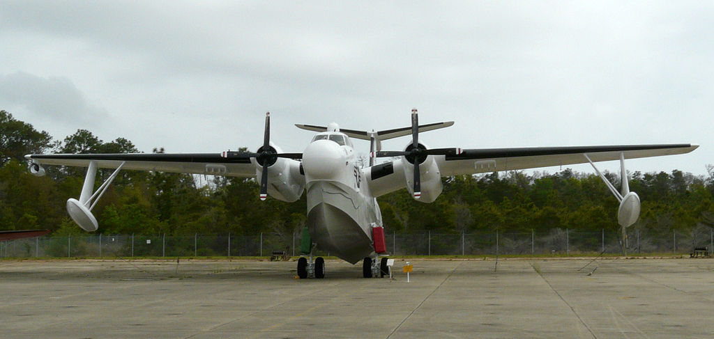 Martin P5M Marlin exposé vu de front