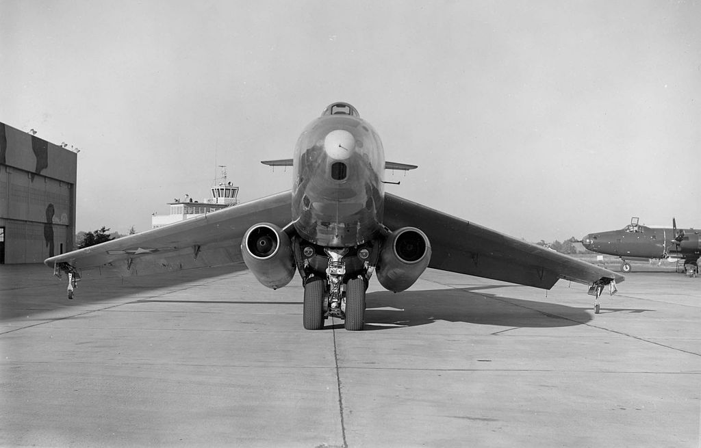 Martin XB-51 vu de front