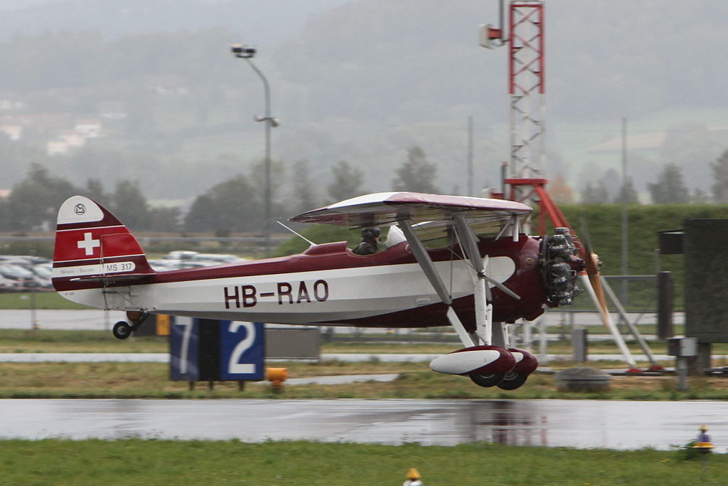 Morane-Saulnier MS.317 au décollage