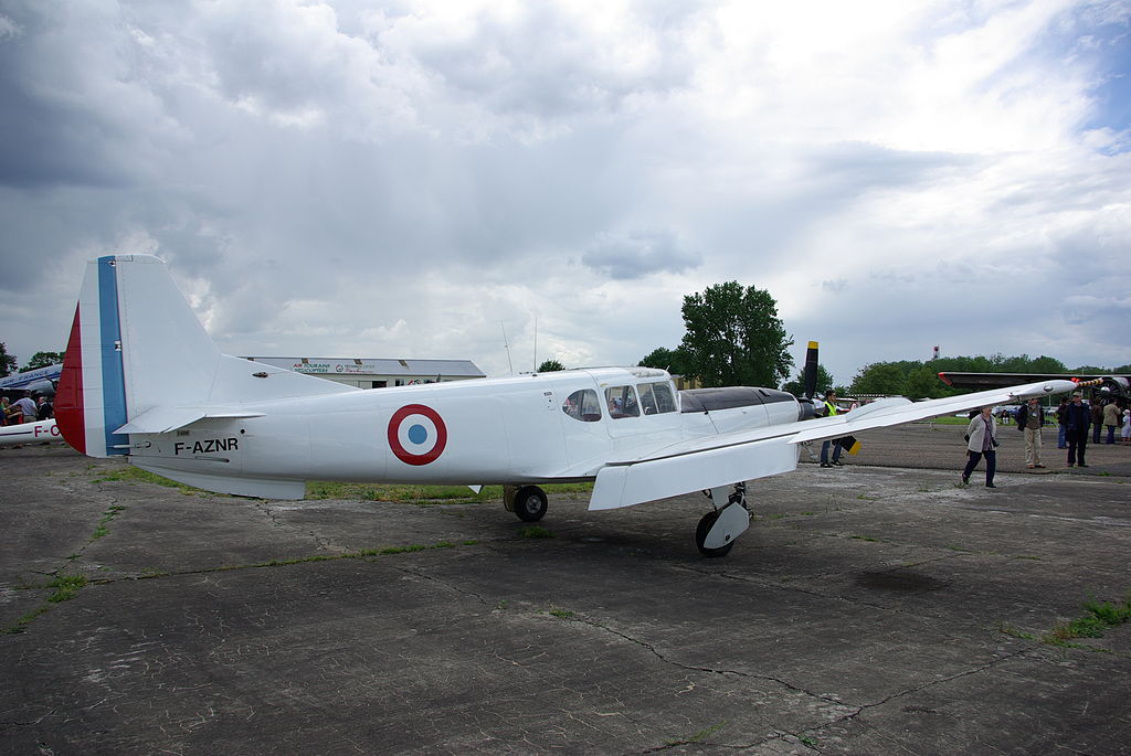 Nord 1110 Noralpha Nord-Astazou vu de l'arrière