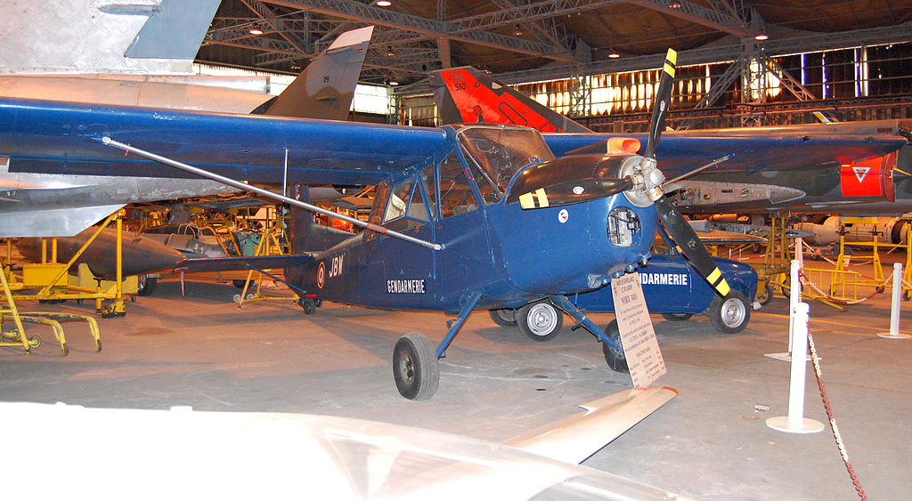 Nord 3400 Norbarbe de la Gendarmerie exposé