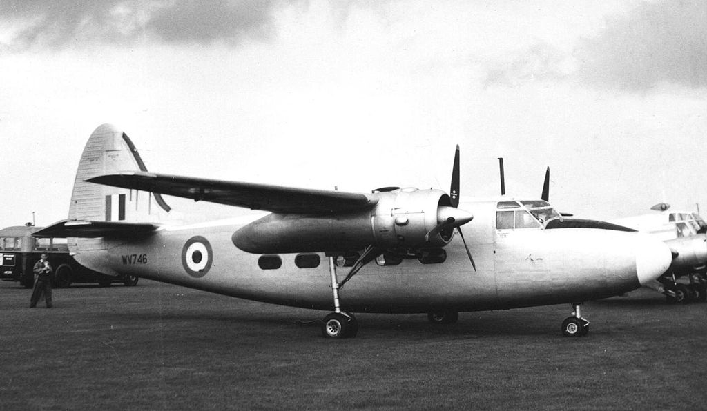 Percival P.66 Pembroke C.1 au sol
