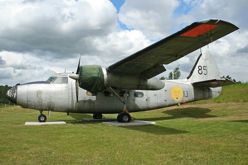 Percival P.66 Pembroke (Tp 83) suédois
