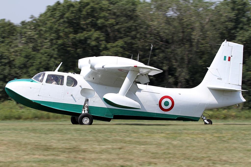 Piaggio P.136L-1 vu de profil
