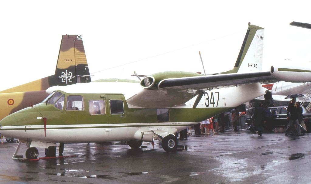 Piaggio P.166 au Bourget 1973