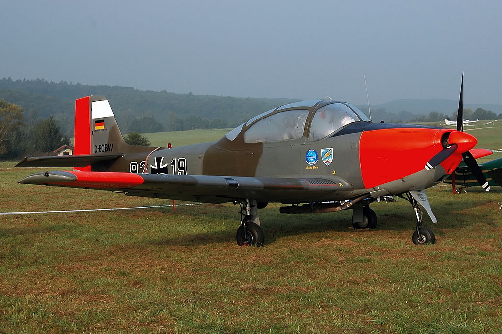 Piaggio P.149D aux couleurs allemandes