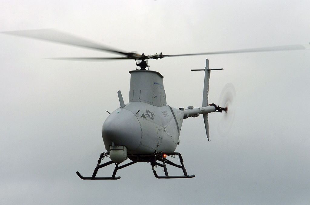 Northrop-Grumman Q-8 Fire Scout (RQ-8A) en vol