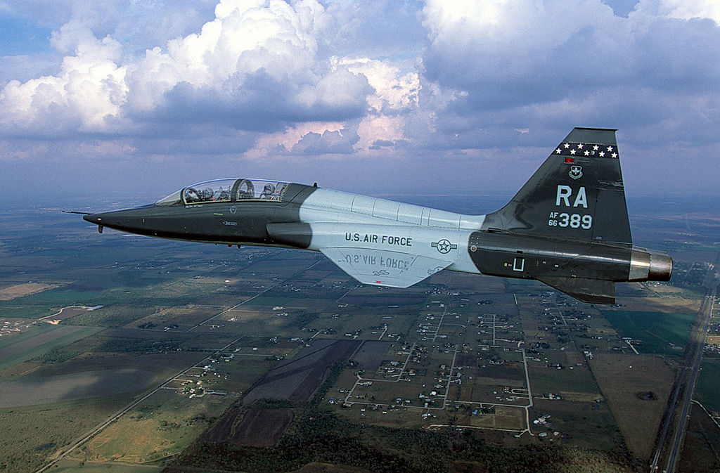 Northrop T-38A Talon de l'USAF en vol