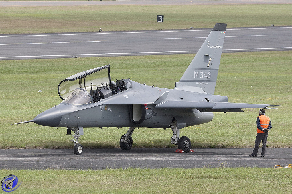 Alenia M-346 Master - Prototype n° 2 en préparation