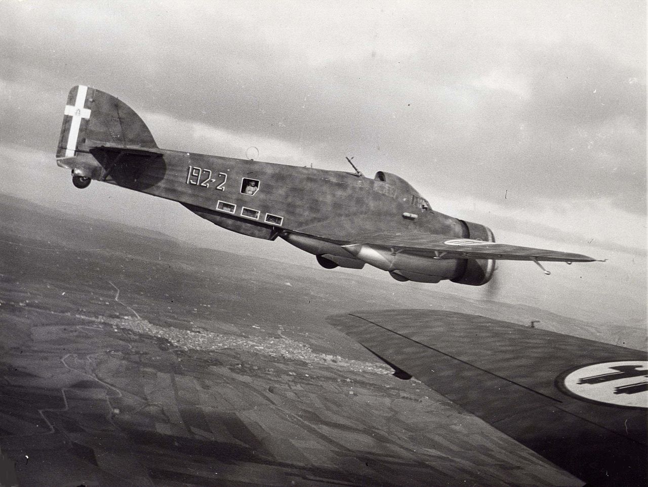 Savoia-Marchetti SM.79 Sparviero vu d'un congénère