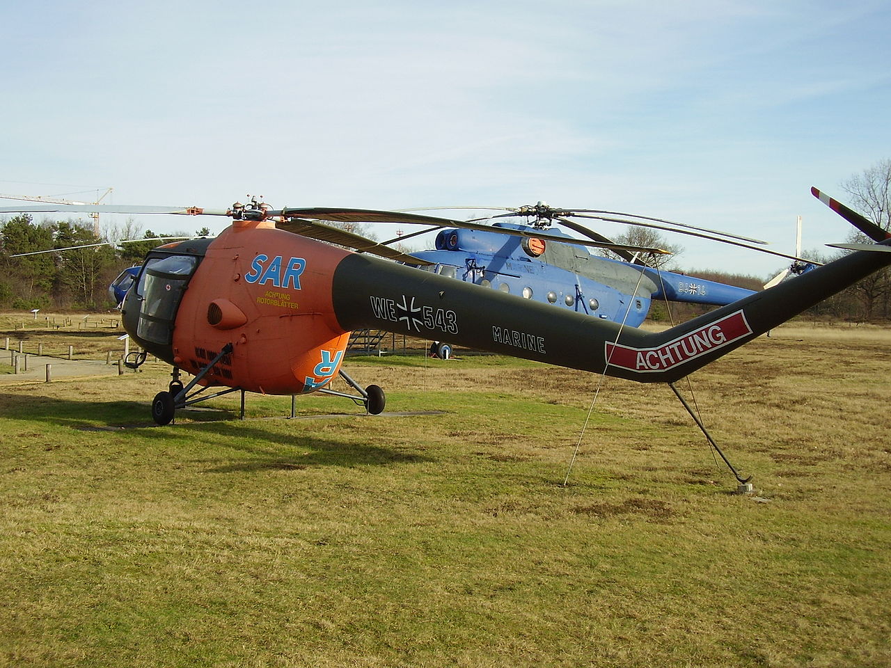 Bristol 171 Sycamore Mk 52 de la marine allemande
