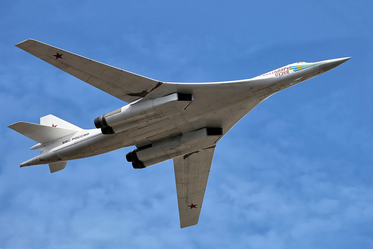 Tupolev Tu-160 Blackjack russe en vol