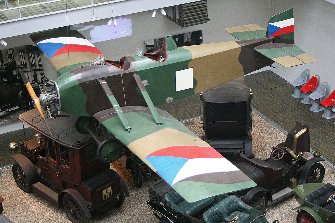 Avia BH-9, vue aérienne