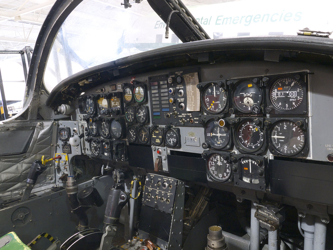 Canadair CL-41 Tutor (CT-114) - Cockpit