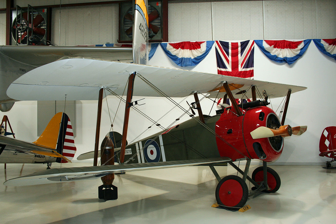 Sopwith Camel - Réplique exposée aux couleurs de Roy Brown