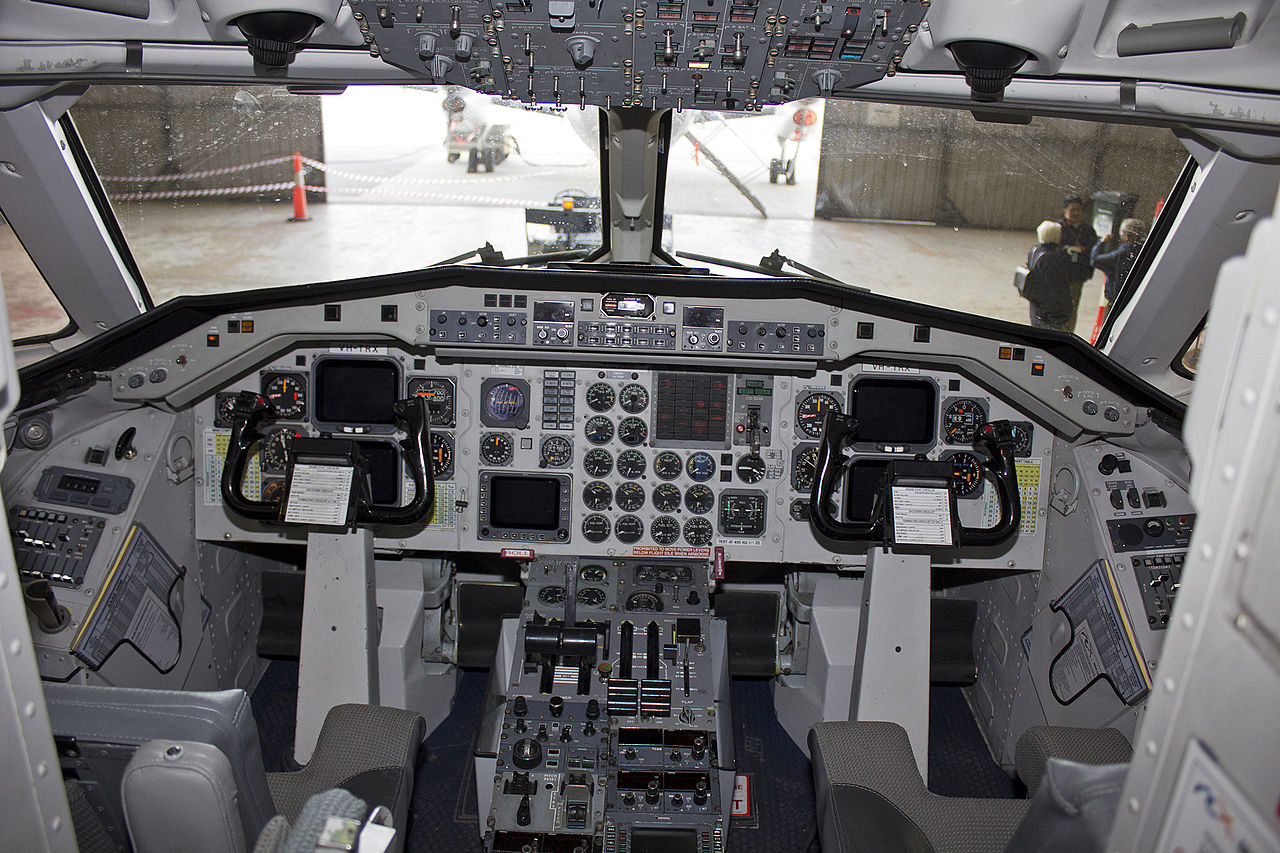 Saab 340B - Cockpit