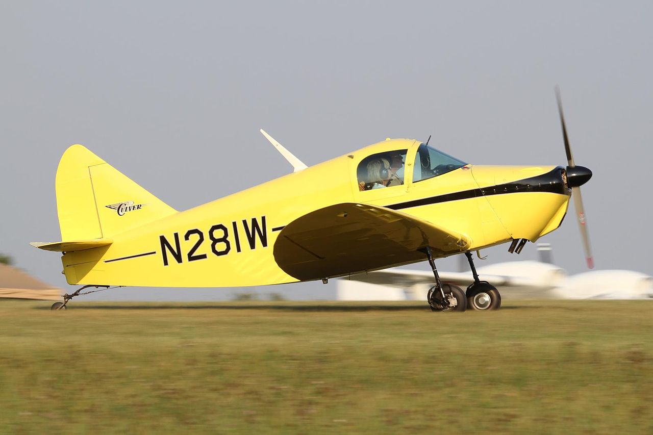 Calver Cadet LCA au roulage