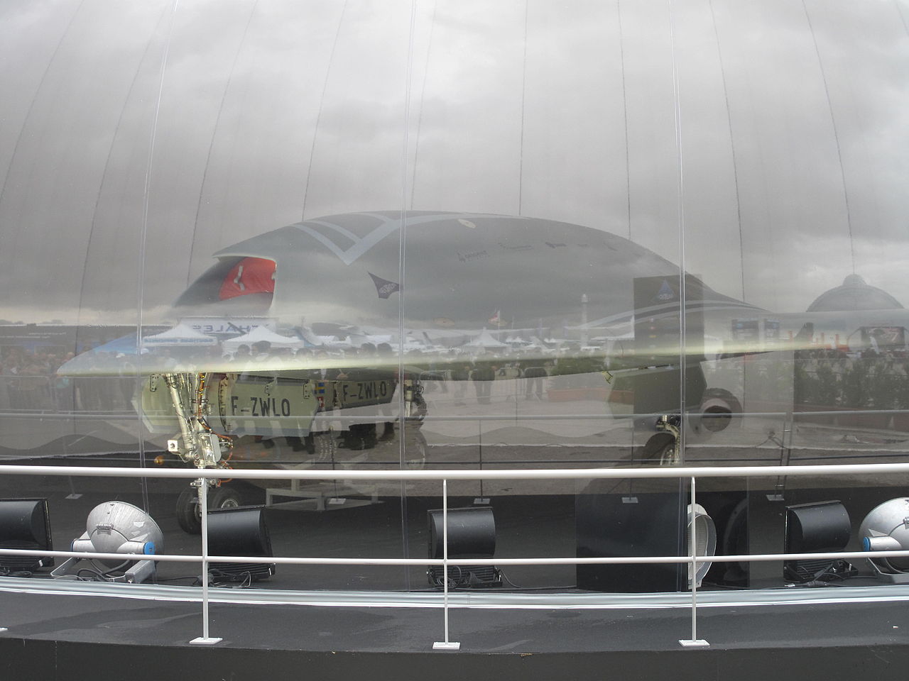 Dassault nEUROn en 2013 vu de l'avant