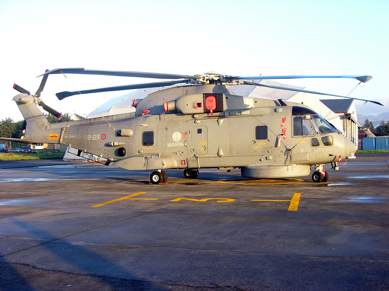 AgustaWestland AW101 Merlin 112 (EH-101A) de la marine italienne