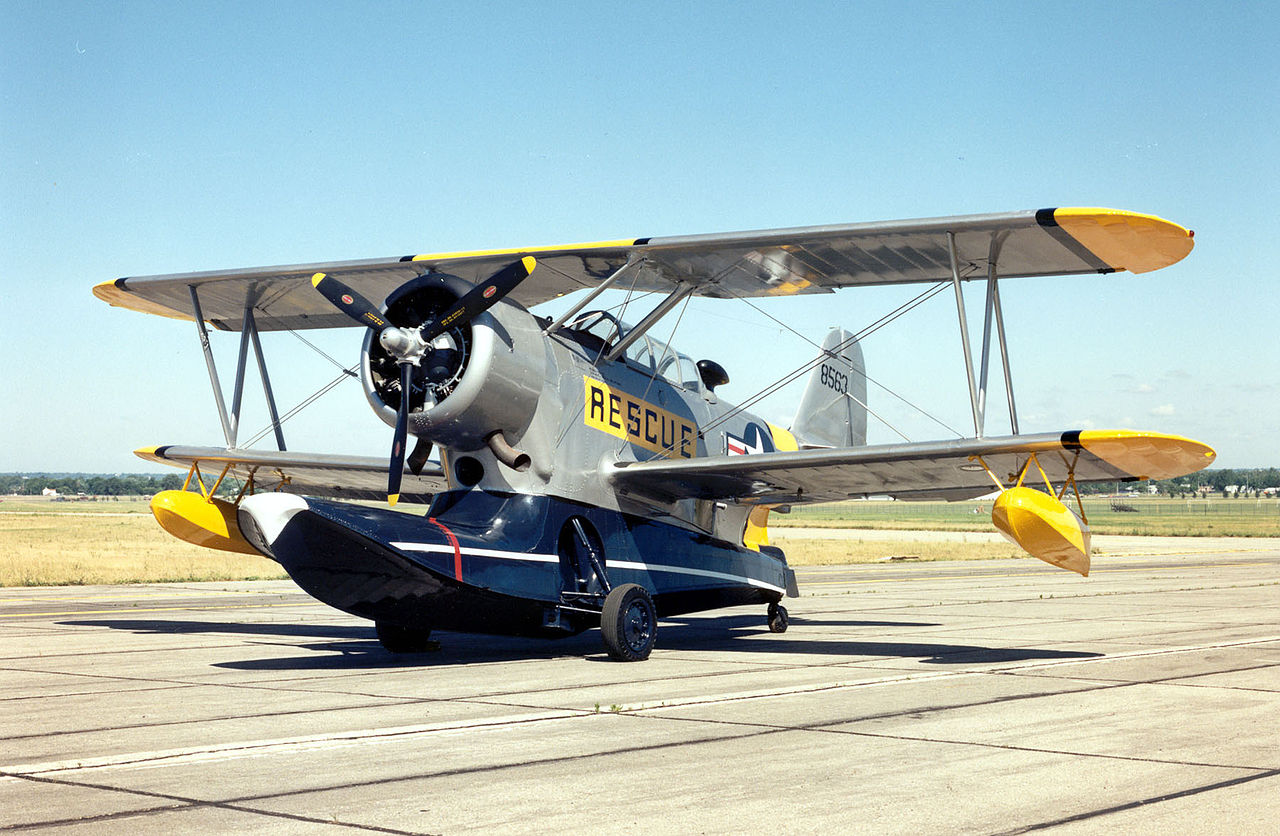 Grumman J2F Duck (OA-12A) de l'USAF