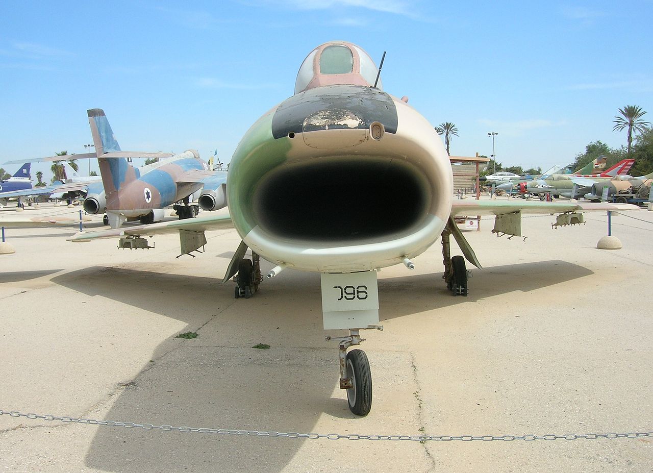 Dassault SMB2 israélien vu de front