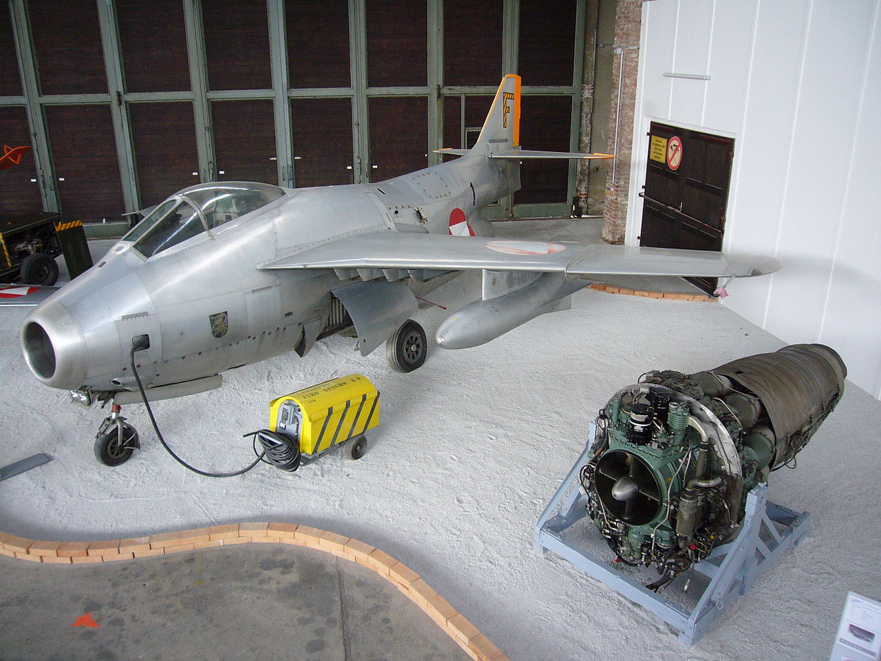 Saab J 29F Tunnan autrichien