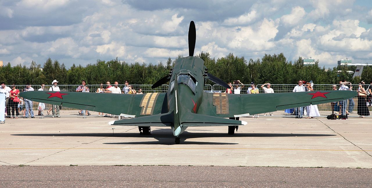 MiG-3 de collection vu de derrière