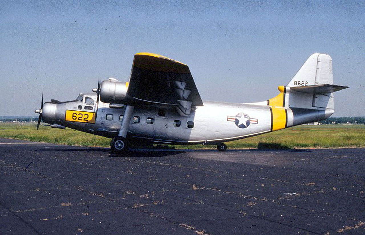 Northrop YC-125B Raider de l'USAF vu de profil