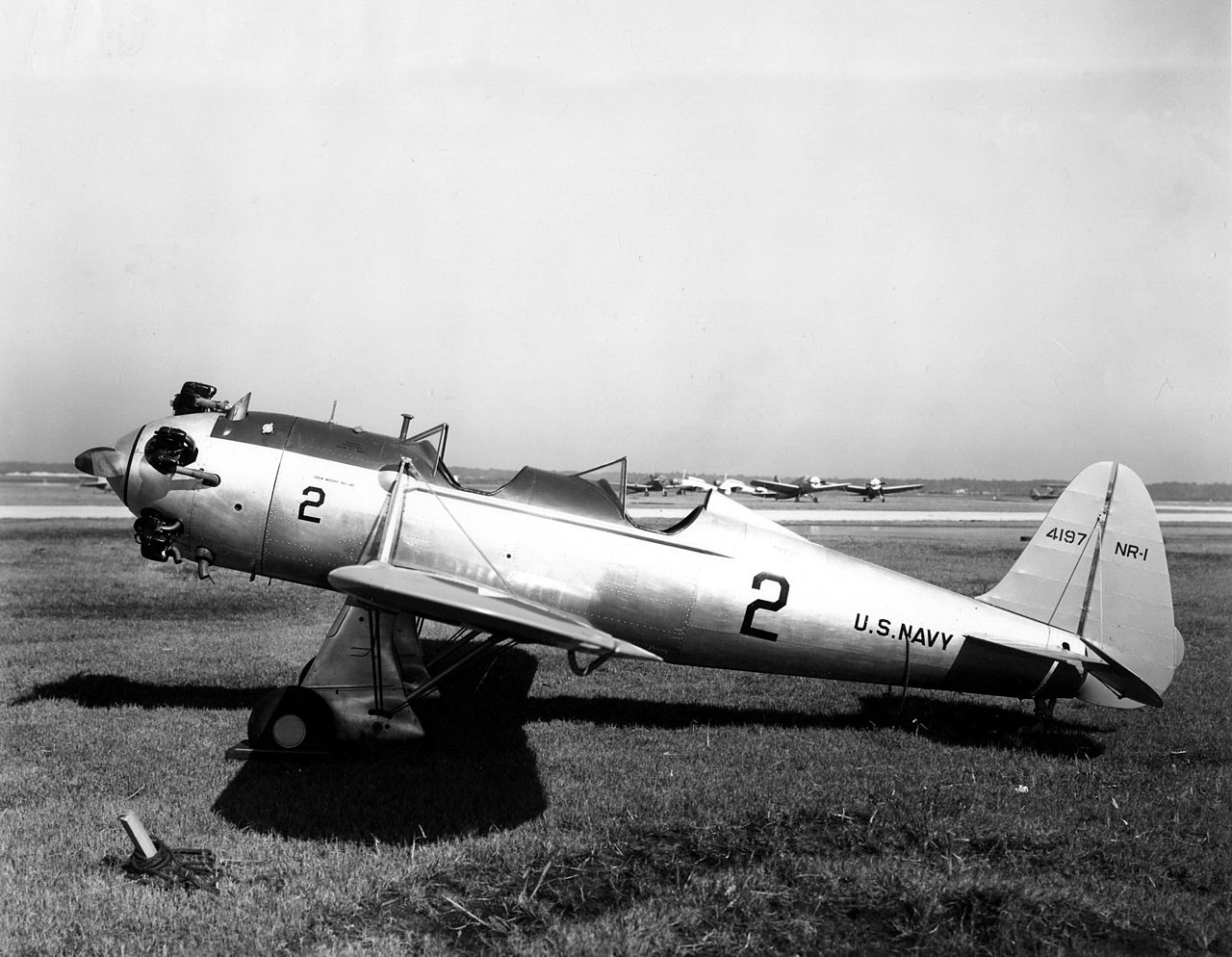 Ryan ST (NR-1) de l'US Navy de profil