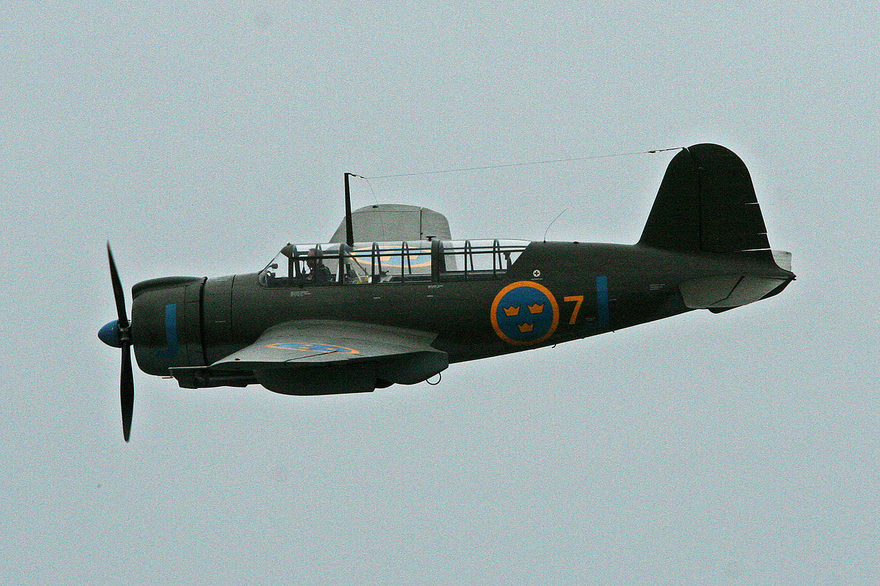 Saab 17 (B 17A) en vol