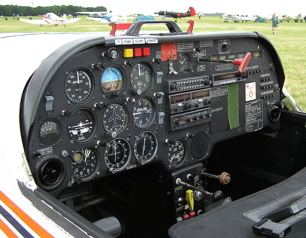 Slingsby T67C Firefly - Cockpit