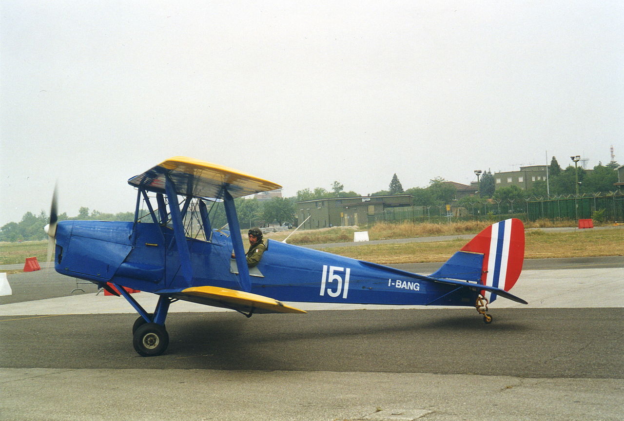 De Havilland DH-82A Tiger Moth norvégien