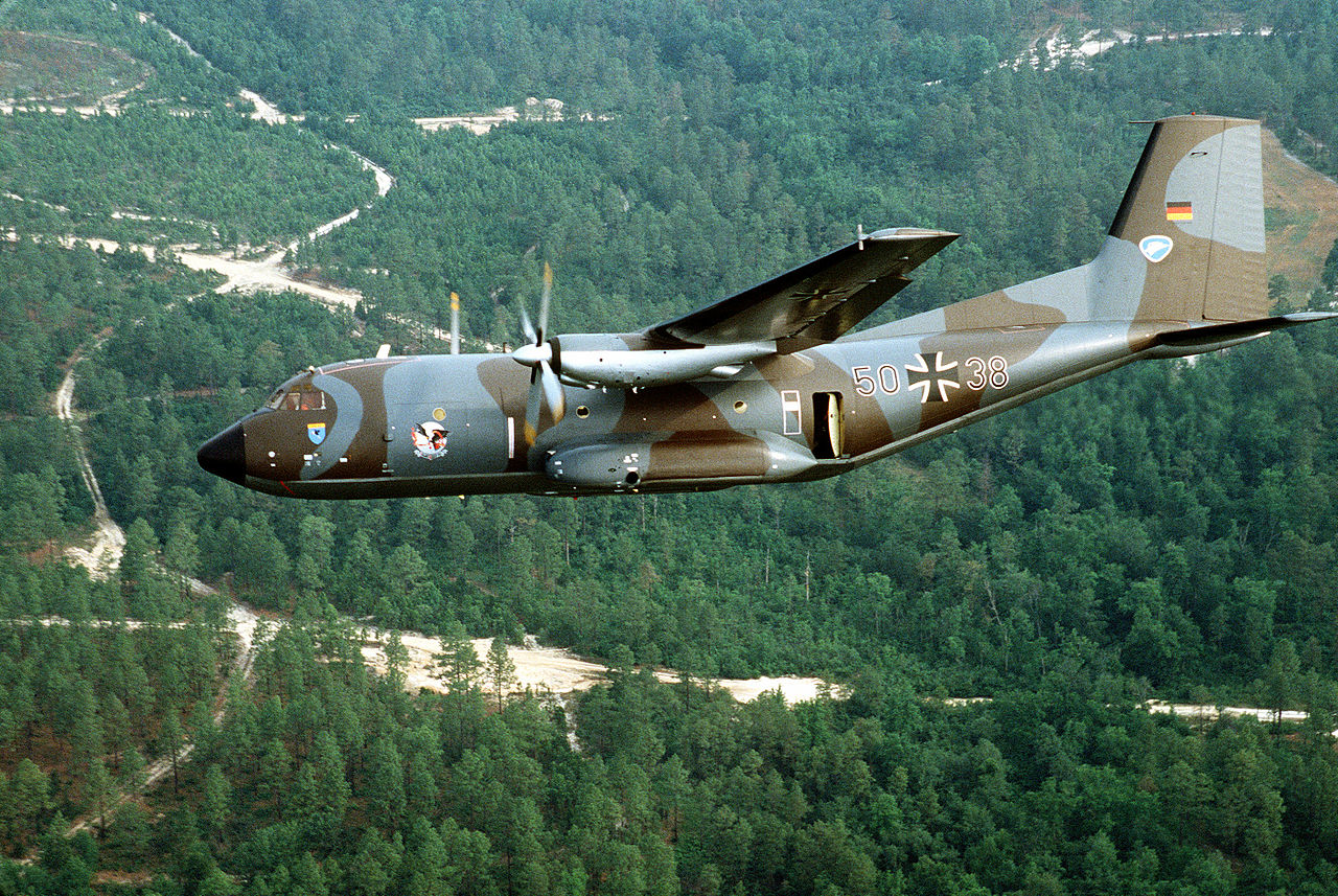 Transall C-160D allemand en vol