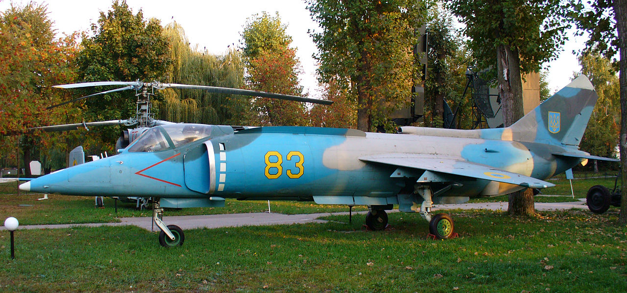 Yakovlev Yak-38M Forger de la marine ukrainienne