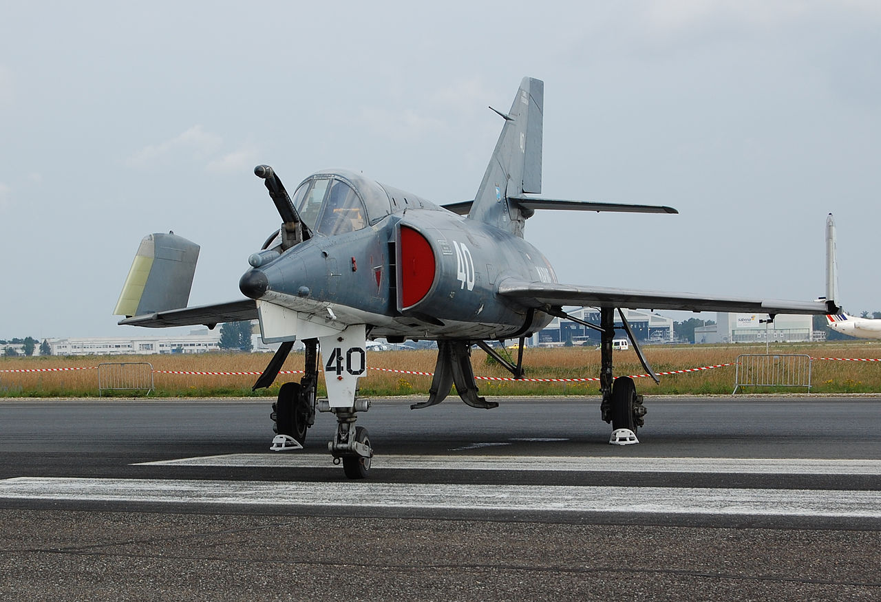 Dassault Etendard IVM vu de front