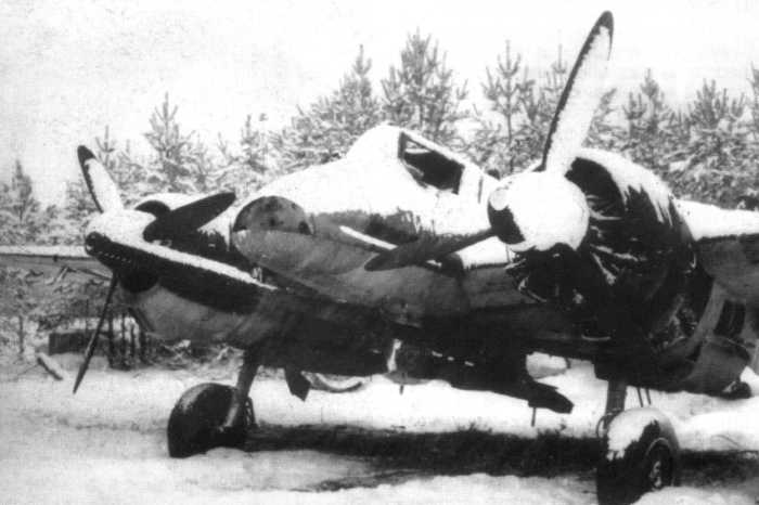Henschel Hs 129B-3 sous la neige