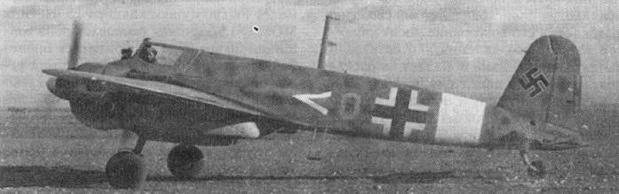 Henschel Hs 129B vu de côté