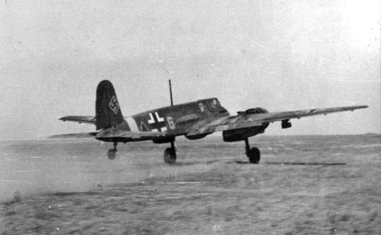 Henschel Hs 129B au décollage