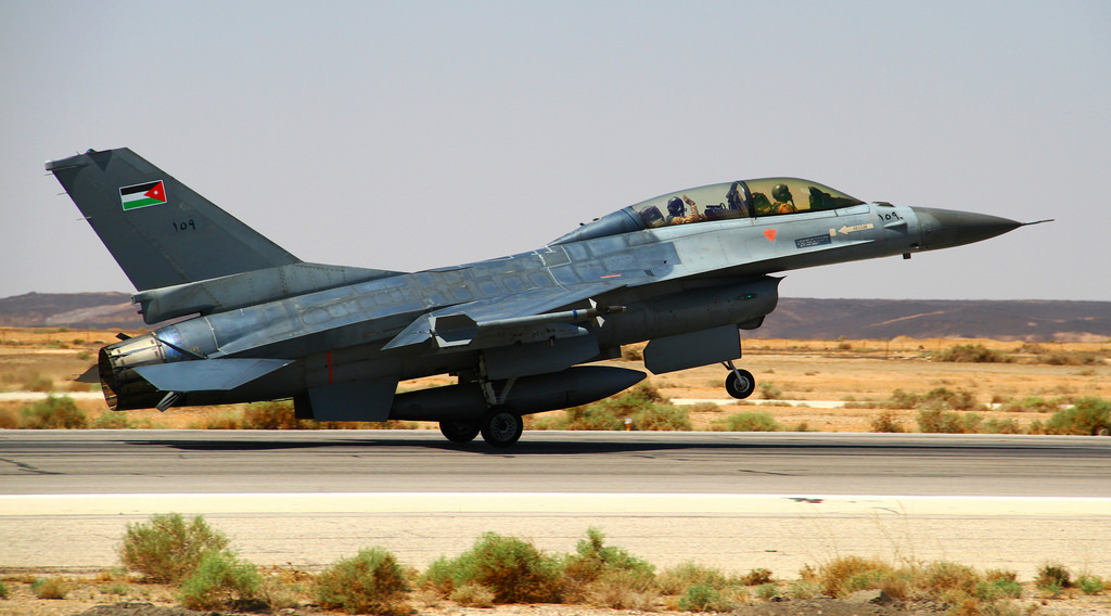 General Dynamics F-16BM jordanien