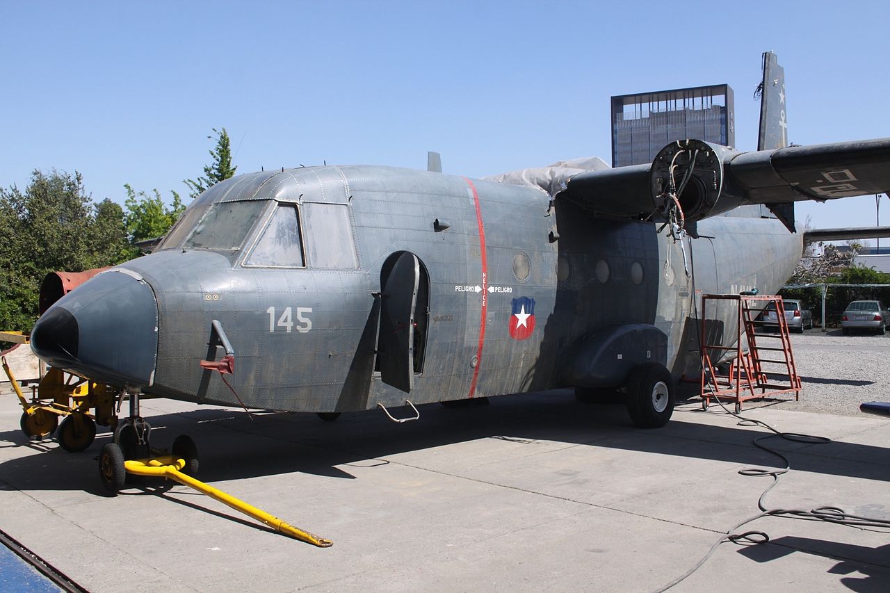 CASA C-212-100M de la marine chilienne