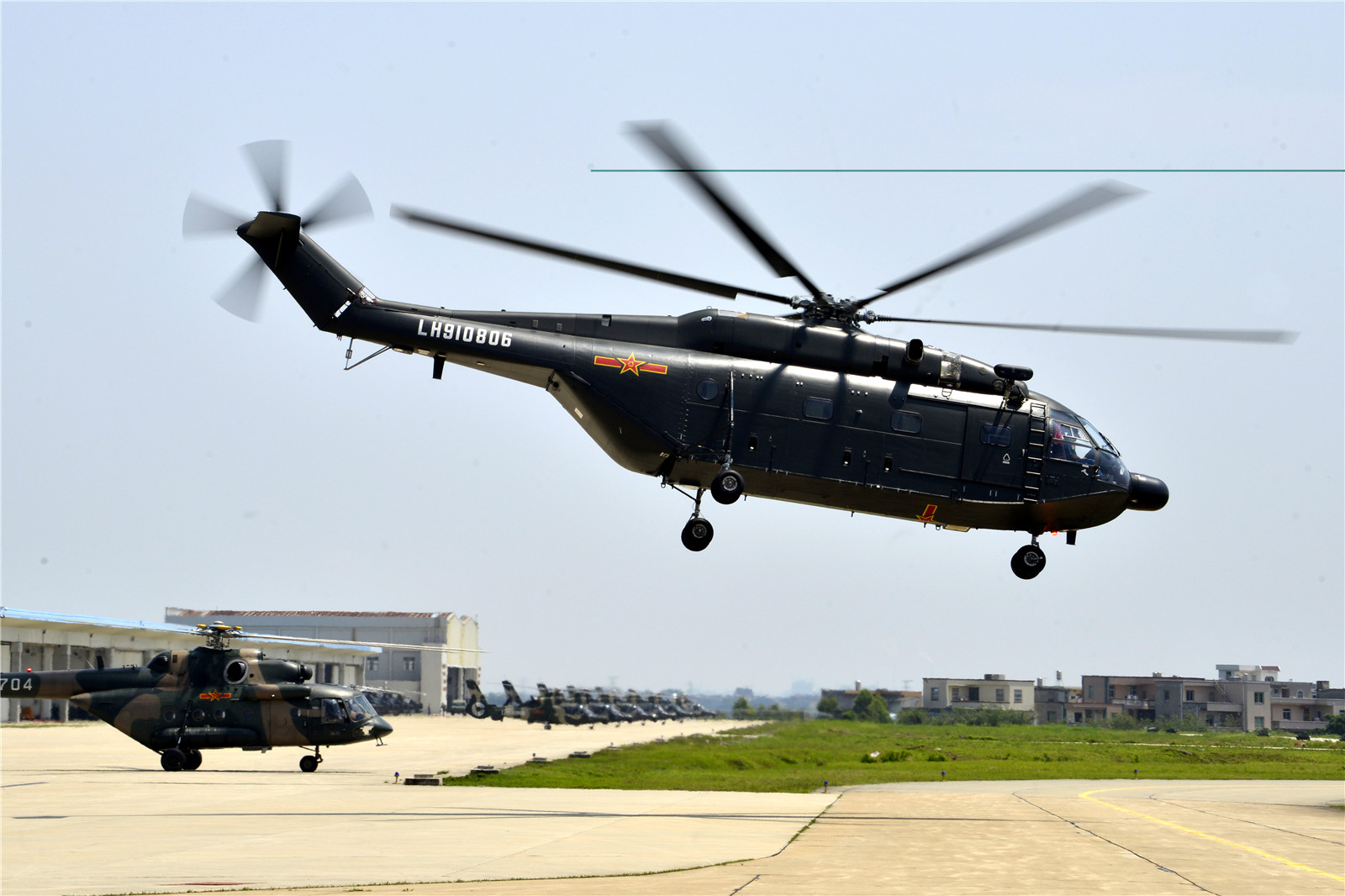 Changhe Z-8B de l'armée chinoise