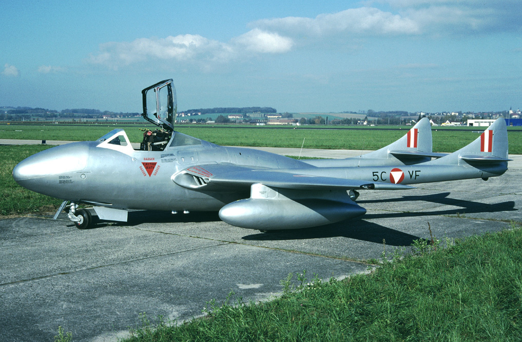De Havilland DH-115 Vampire T.11 autrichien