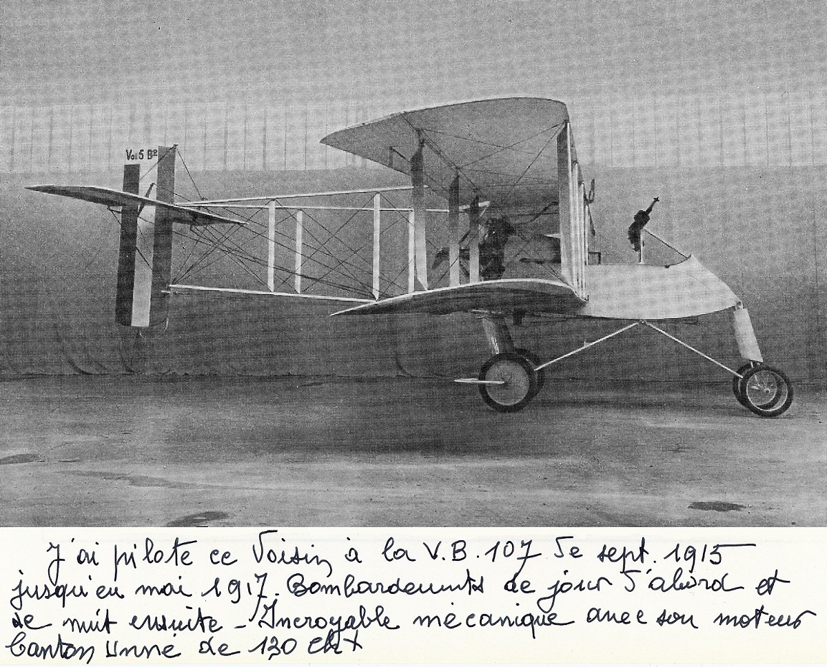 Voisin Type V LA.S vu de profil