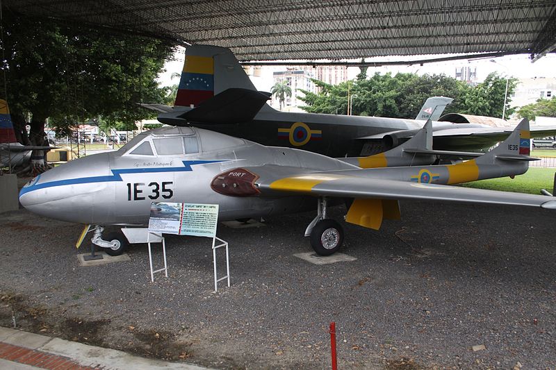 De Havilland DH-115 Vampire T.55 venezuelien