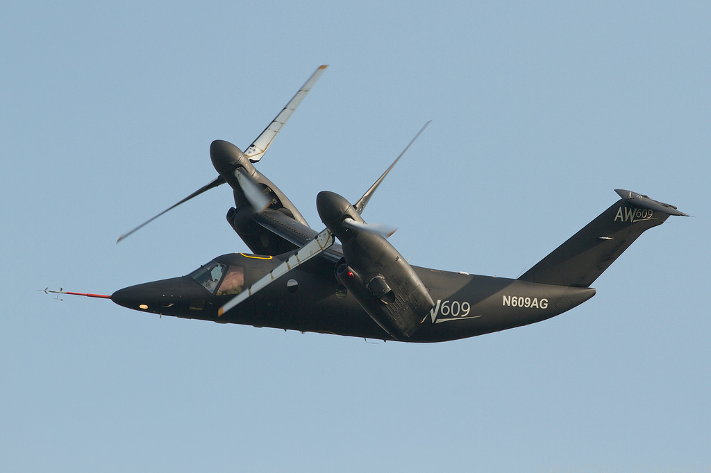 AgustaWestland AW609 - Prototype n°2 en noir